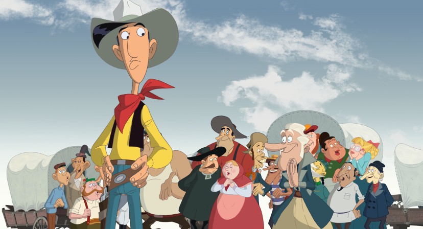 TOUS A L'OUEST, Une aventure de Lucky Luke